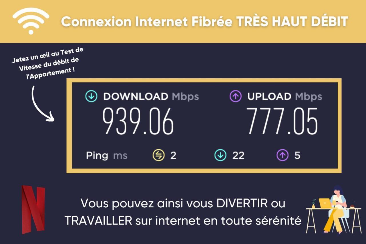 Châlons-en-Champagne Soleil D'Ete - Netflix & Wifi - Balcon - Climatisation - Parking Gratuit - Check-In 24H24 - Emplacement Velos - Goodmarning מראה חיצוני תמונה